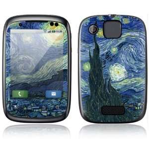 Starry Night Design Protective Skin Decal Sticker for Motorola Spice 