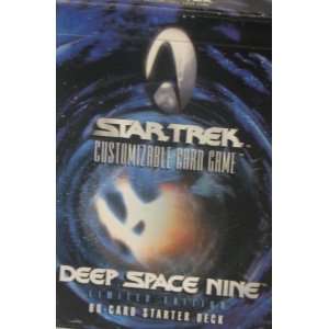   Trek Deep Space Nine Customizable Card Game 60 card Starter Deck Toys