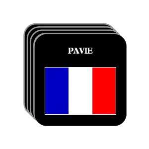 France   PAVIE Set of 4 Mini Mousepad Coasters