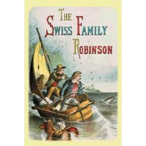 Swiss Family Robinson by Unknown 12x18
