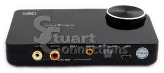  Soundblaster X Fi Surround 5.1 USB External Audio Sound Card (SB1090