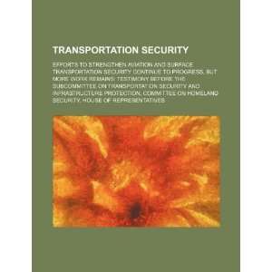 Transportation security efforts to strengthen aviation and surface 