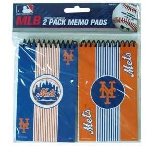  Mlb, Mets 2Pk Spiral Memo Pads Case Pack 48 Electronics