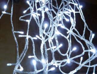 10M White 100 LED Strip Christmas tree decoration light  