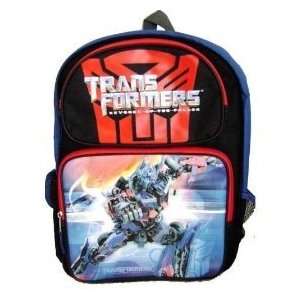 Transformers Movie Revenge of Fallen Large Childrens Backpack; Kids 