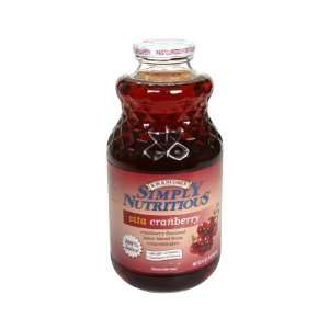  R.W. Knudsen Family Vita Cranberry, 32 Ounce (Pack of 12 