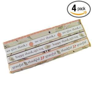   Milk Chocolate Candy Bar, We Give Thanks Design, 2.5 Ounce (Pack of 4