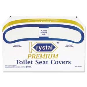  Krystal Premium Half Fold Toilet Seat Covers KRSK1000 