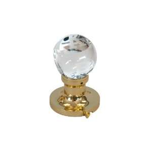 Krystal Touch of New York 3020BPR ABC Clear Privacy Doorknob, 2.5 Inch 