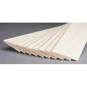    Revell   Basswood Sheet 1/4x4x24 (10) (Basswood) Toys & Games