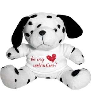    Be My Valentine Dog Custom Plush Dalmatian Puppy Toys & Games