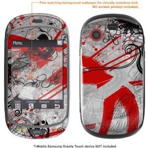   Sticker for T Mobile Samsung Gravity Touch case cover gravityT 371