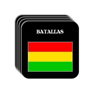  Bolivia   BATALLAS Set of 4 Mini Mousepad Coasters 