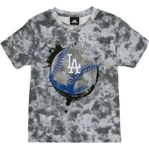  Los Angeles Dodgers Grey Youth Battle Rattle T Shirt 