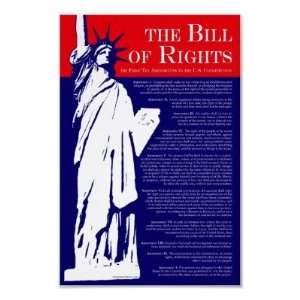  The Bill of Rights Poster