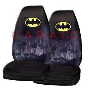  Batman Seat Cover Universal Bucket Fit ONE PAIR 