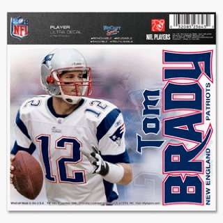  Tom Brady Patriots Static Cling Decal *SALE* Sports 