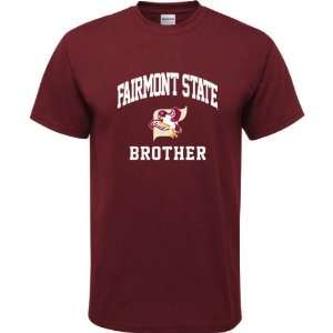   Fighting Falcons Maroon Youth Brother Arch T Shirt