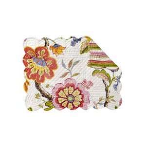    Set of 4 PCS Quilted,13 x 19 Placemat, Laney