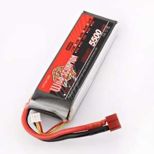   35C Dual Cell Li Po Battery for RC Helicopters Toy Cars Toys & Games