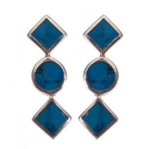  Toya Turquoise Earrings Jewelry