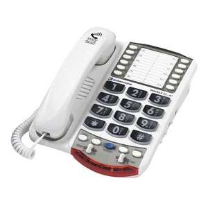   XL 40 Corded Big Button Hearing Loss Telephone 017229129955  