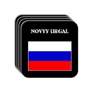  Russia   NOVYY URGAL Set of 4 Mini Mousepad Coasters 