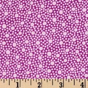  44 Wide Magic Vine Bubbles Lilac Fabric By The Yard 