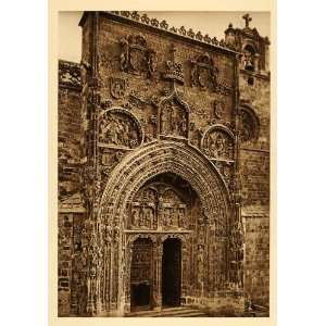  1925 Doorway Santa Maria la Real Aranda de Duero Spain 