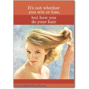   Card Do Your Hair Humor Greeting Ephemera