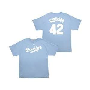  Brooklyn Dodgers Jackie Robinson Cooperstown Name & Number 