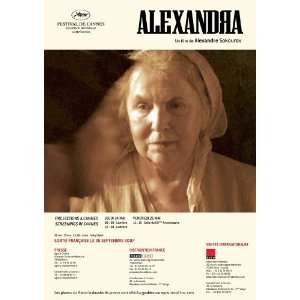 Alexandra Movie Poster (11 x 17 Inches   28cm x 44cm) (2007) French 