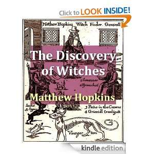 The Discovery of Witches Matthew Hopkins  Kindle Store