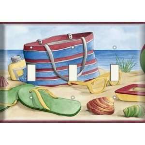  Three Switch Plate   Beach Bag
