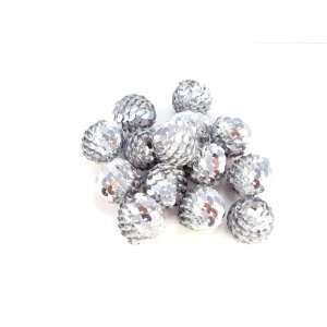  16mm Silver Sequin Beads Arts, Crafts & Sewing