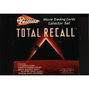 Total Recall Movie Trading Cards Collector Set