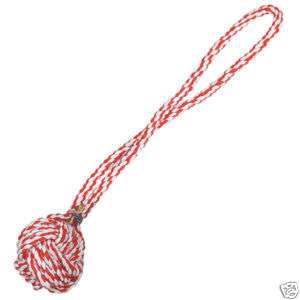 Rope Chew Toy for Dogs   Monkey Fist Knot   Closeout  