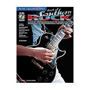  Hal Leonard Best of Southern Rock Guitar Signature Licks Book 