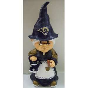  St. Louis Rams NFL Female Garden Gnome