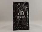 AZZARO DECIBEL THE ESSENCE OF ROCK 1.2ml .04fl oz x 1 COLOGNE SPRAY 