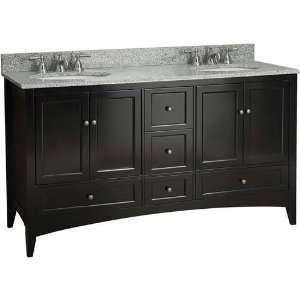  Foremost BECA6021D Berkshire 60 Fully Assembled Vanity in 