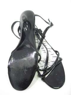 you are bidding on a a pair of robert clergerie black patent leather 