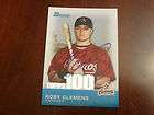 KOBY CLEMENS 2006 Bowman Auto RC B111 Astros Signed Rookie 06  