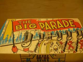 Marx The Big parade Set of Marching Soldiers Battery OP in Original 