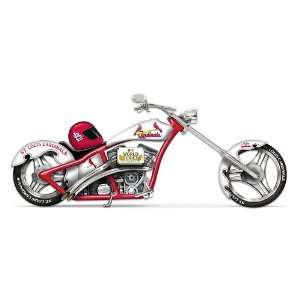 St. Louis Cardinals 2011 World Series Champions Chopper Motorcycle 