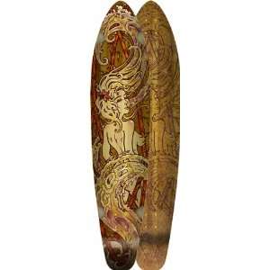   #2bamboo(w Top Graphic) Deck 43.125 Longboards