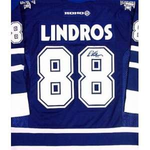  Signed Eric Lindros Jersey   (Toronto Maple Leafs) Sports 