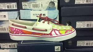 Ladies Sperry Topsider Bahama XL Floral Gingham  MUST SEE CUTE SPRING 