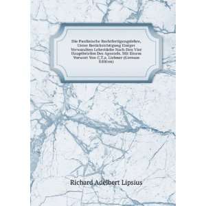   (German Edition) (9785876883599) Richard Adelbert Lipsius Books