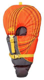 Full Throttle Infant Baby Safe Life Vest in Orange/Grey 1600 9342 New 